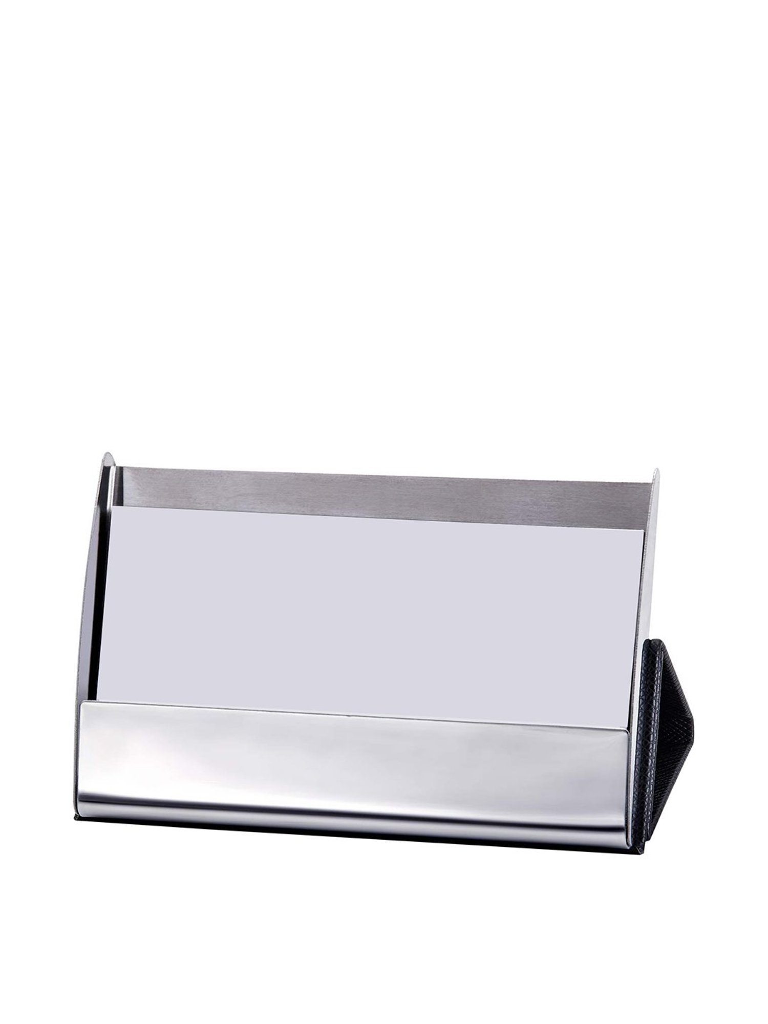 Sheaffer Black & Silver Metal Ballpoint Pen with Card Holder