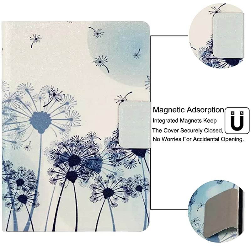 Case for Kindle Paperwhite Ultra Slim PU Leather Smart Leightweight Case Build in Magnetic with Auto SleepWake Function for  Kindle Paperwhite 6 EReader Dandelion