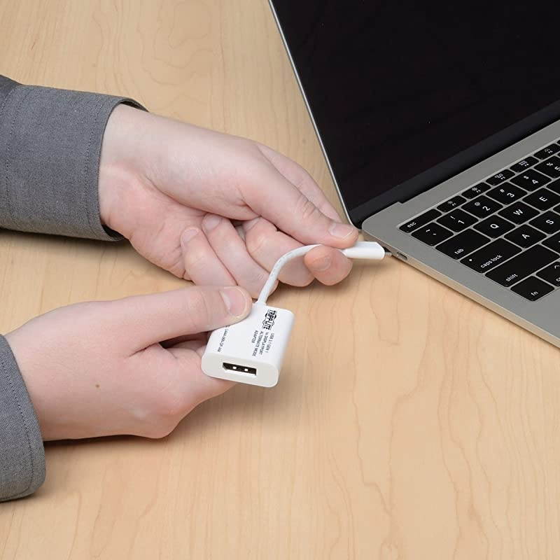 USB C to DisplayPort Video Adapter Converter 4Kx2K M/F, Thunderbolt 3 Compatible, USB-C to DP, USB Type-C, USB Type C 6in (U444-06N-DP-AM)