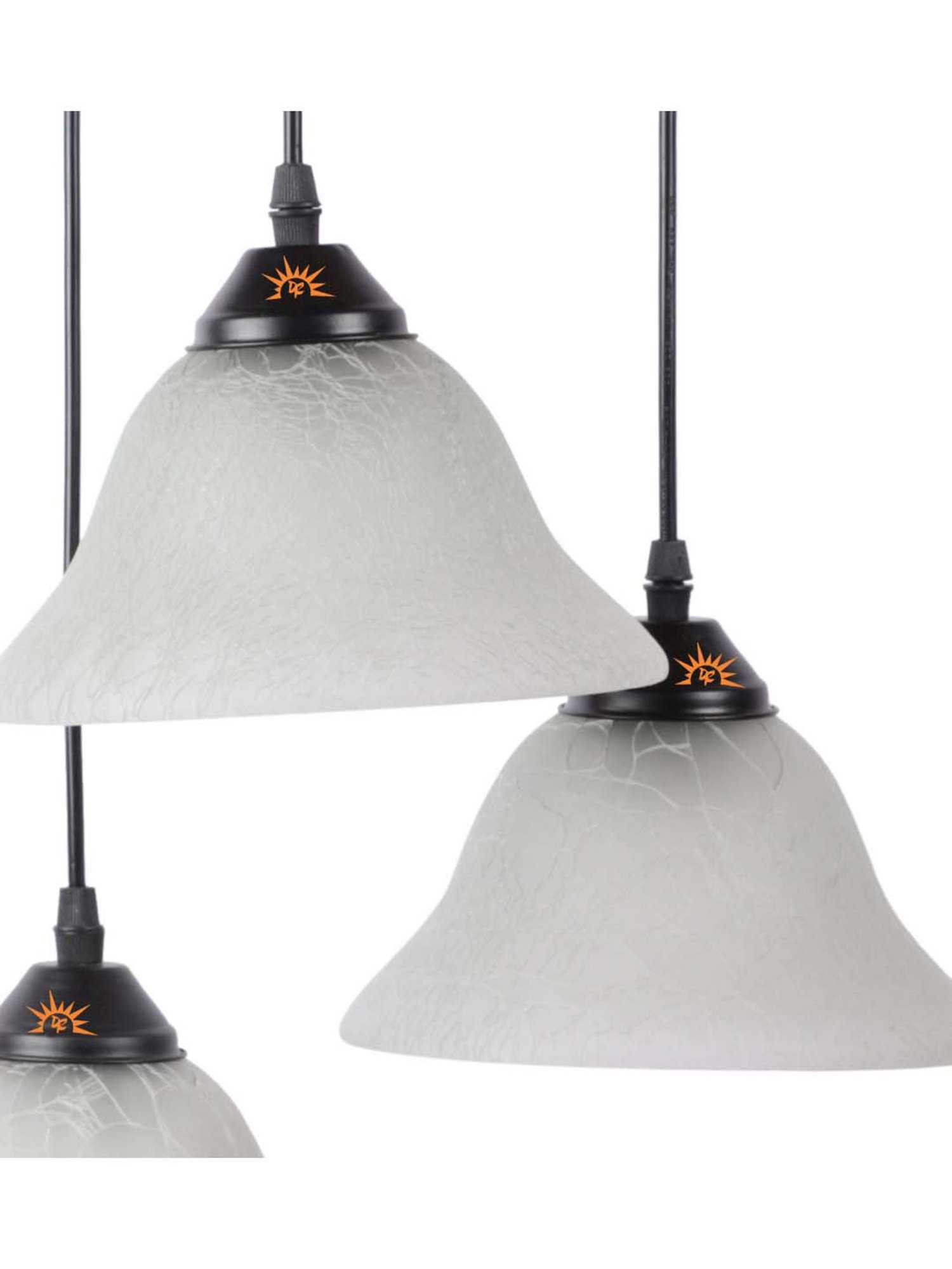 DecorativeRay White Hanging Light - Set of 1