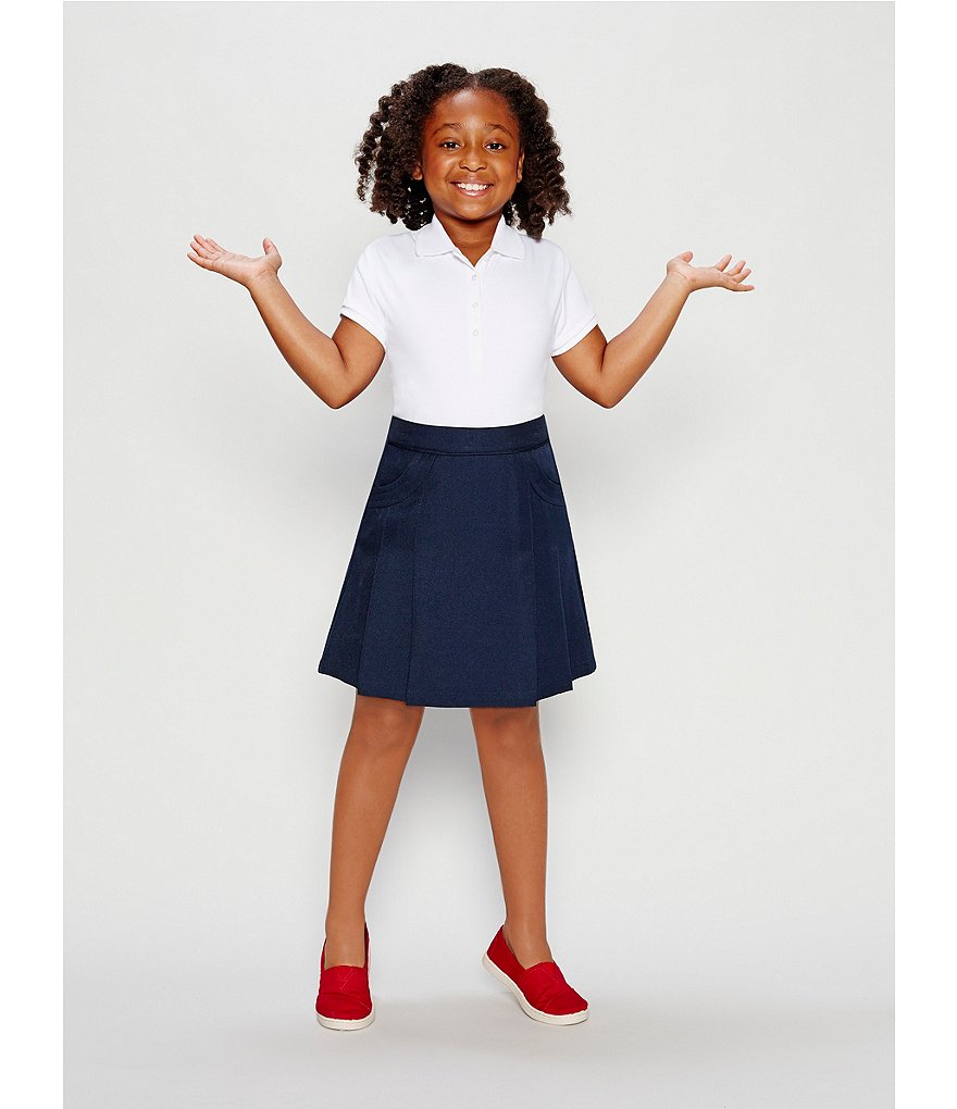 Nautica Big Girls 7-16 Pleated Skort