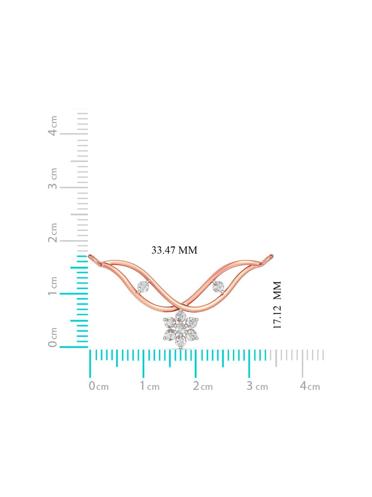 Joyalukkas 18k Gold & Diamond Mangalsutra