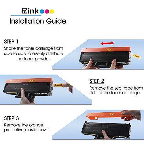 E-Z Ink (TM) Compatible Toner Cartridge 2K Replacement for Samsung 111S 111L MLT-D111S MLT-D111L (2 Black Toners) Compatible With Samsung Xpress SL-M2020W Xpress SL-M2070W Xpress SL-M2070FW Printer