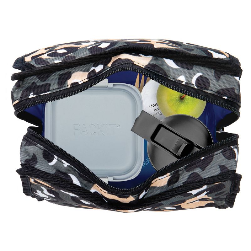 Packit Freezable Lunch Bag - Wild Leopard Gray