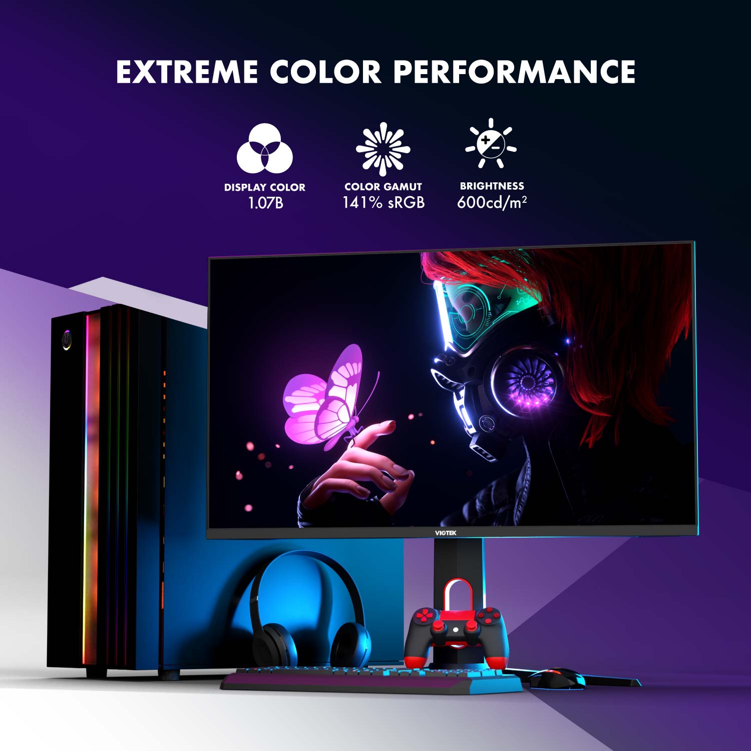 Global portable display 15.6-inch touch full HD computer monitor USB C dual monitor with speakers, gaming monitor for PS3 PS4 Xbox Nintendo Raspberry Pi