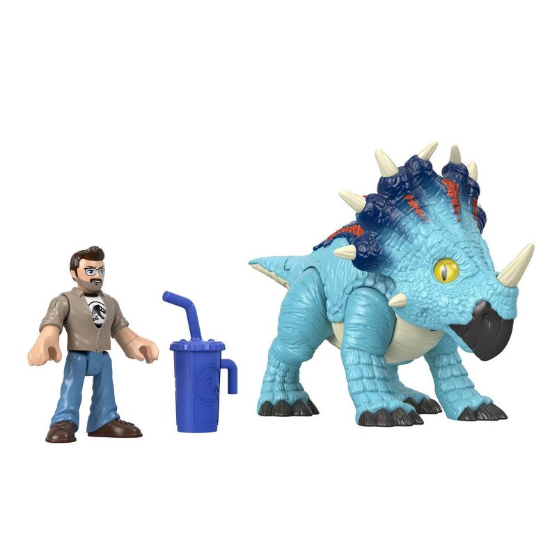 Fisher-Price Imaginext Jurassic World Pachyrhinosaurus & Lowery