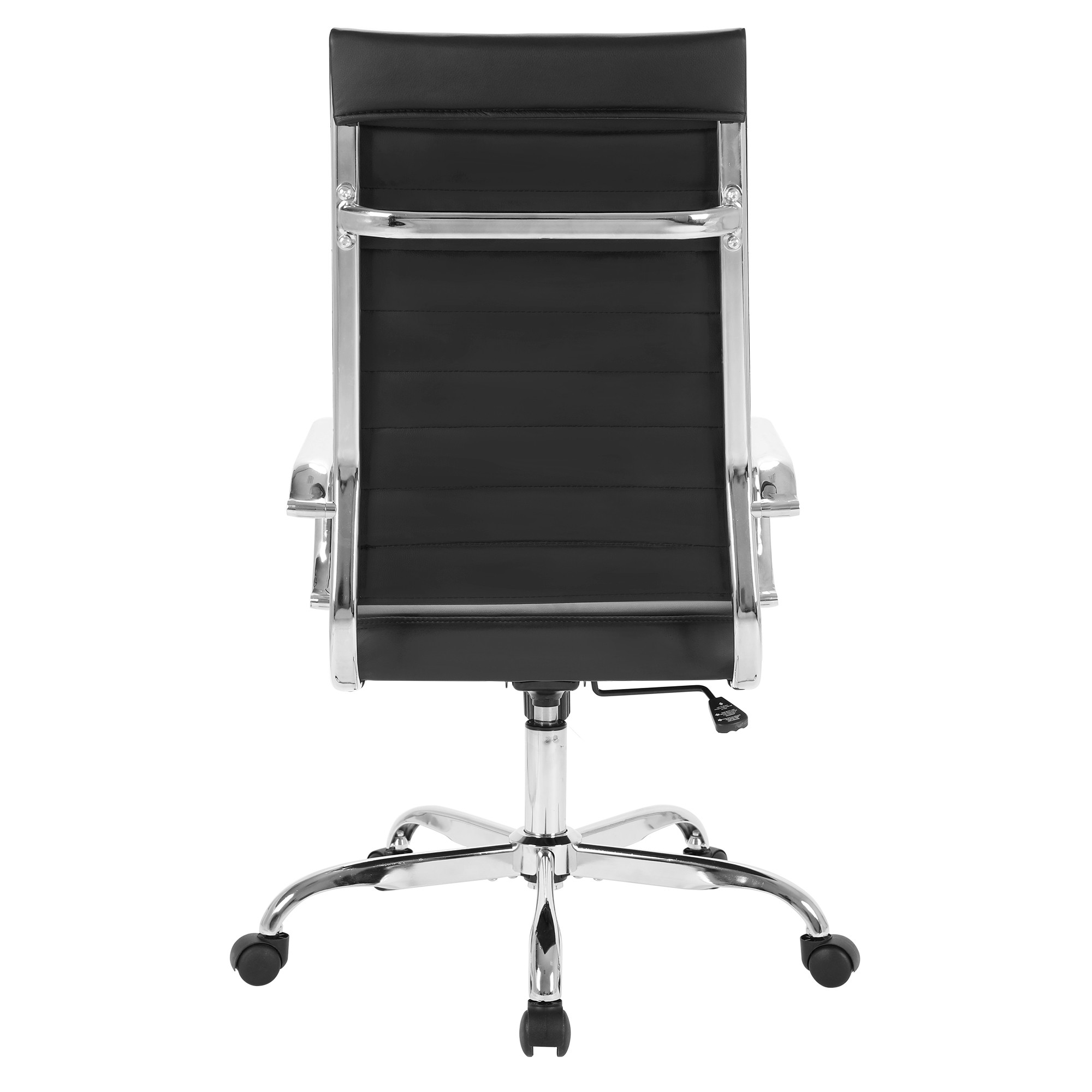 Home Office Chair PU Leather High Back Executive Desk Chair Black