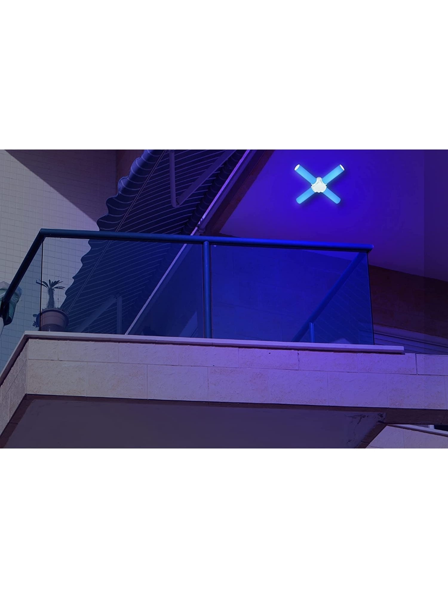 Philips 10 Watts B22 Radial LED Bulb - Blue