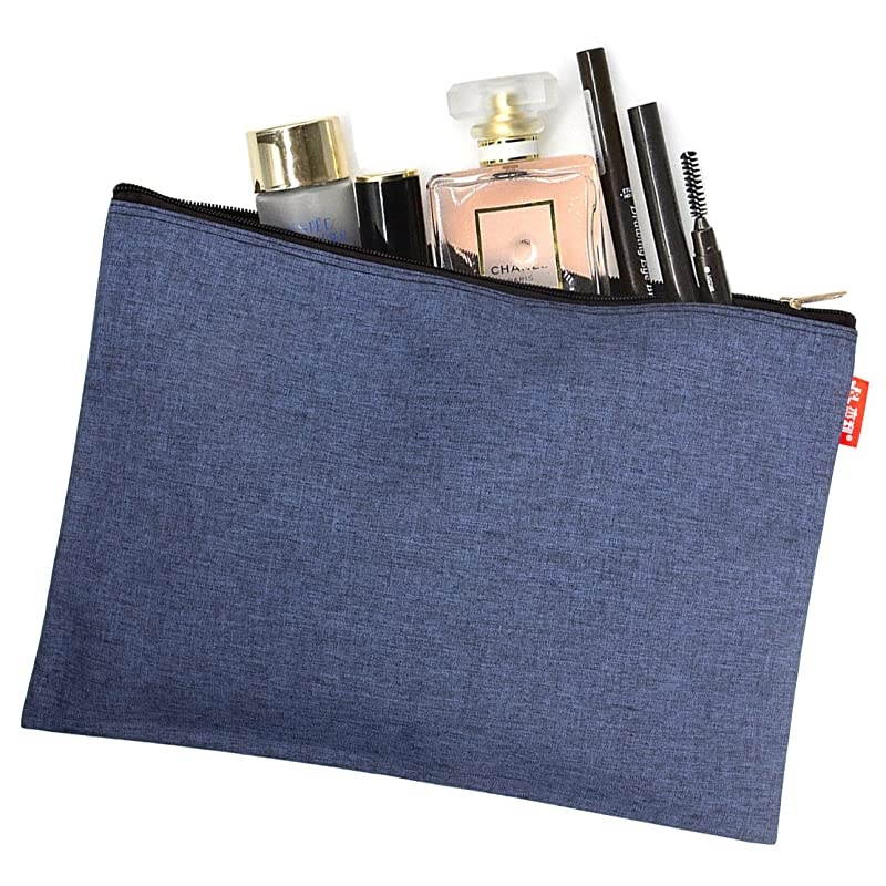 5 Pack Canvas Zipper Tool Bag Set 133 x 94 14oz Heavy Duty Waterproof Multipurpose Utility Multi Tool Storage Pouch Case for Organizing and Sorting Household Tools Spare Parts 5 Colors