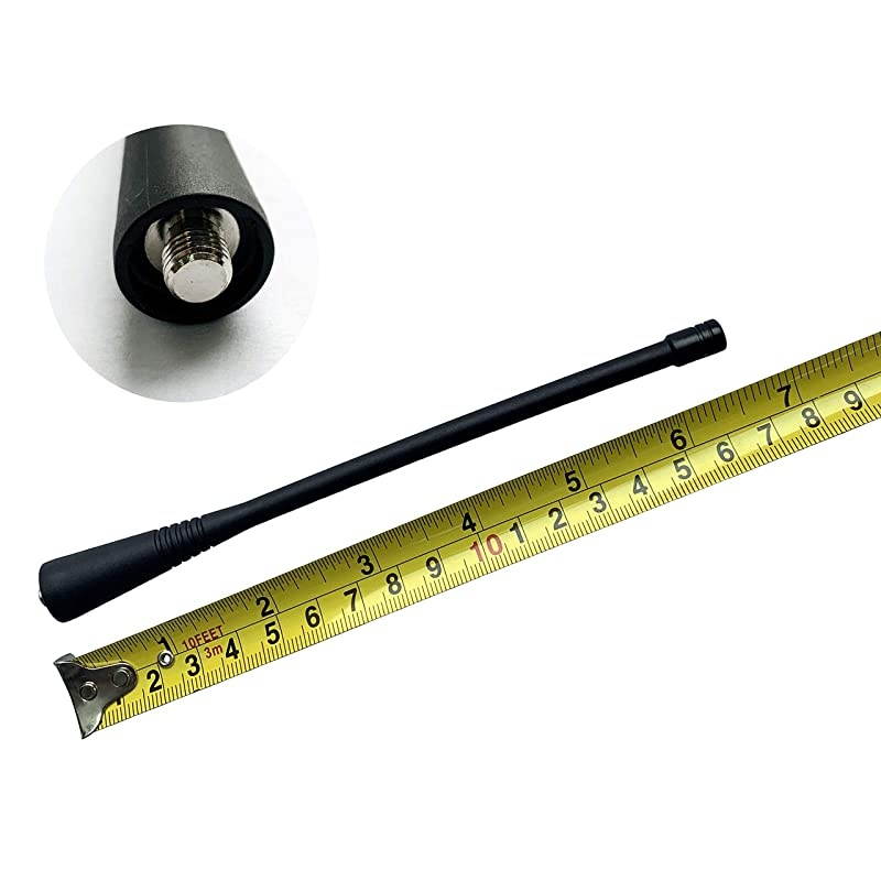403520MHz Whip Antenna PMAE4016 for Motorola CP040 CP185 CP200 CP200D CP200XLS GP300 EX500 EX600CT250 PR400 HT750 HT1250 Portable TwoWay Radio Pack of 5