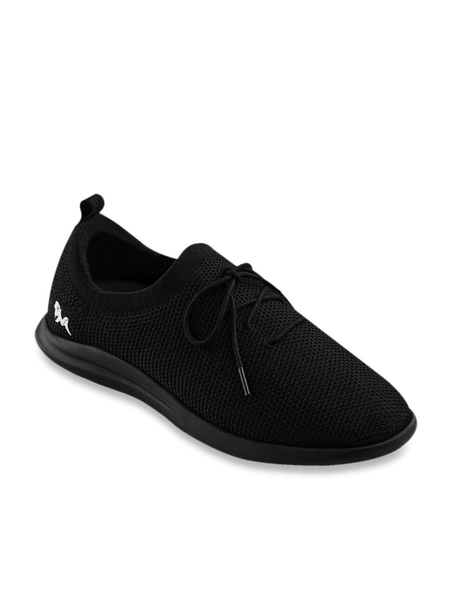 Neemans Men's RE LIVE Hale Black Casual Sneakers