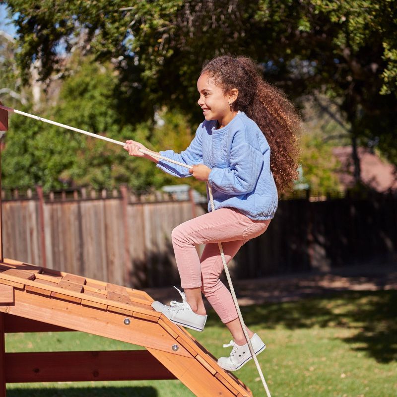 Little Tikes Real Wood Adventures Bushy Tail Burrow Outdoor Playset