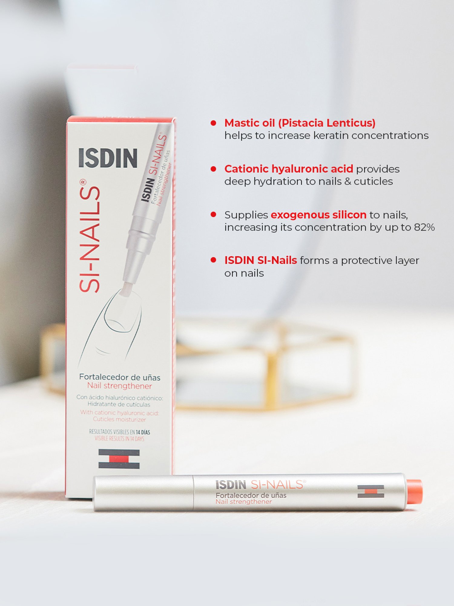 ISDIN Si-Nails Nail Strengthener - 2.5 ml