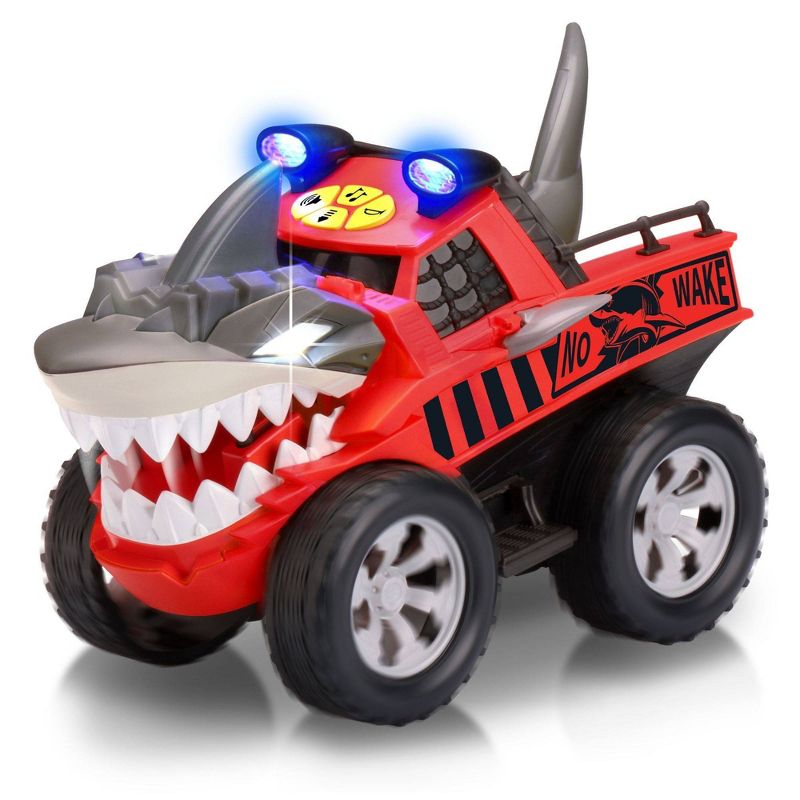 Kid Galaxy Road Rockers Motorized Lights and Sound Red Shark Vehicle