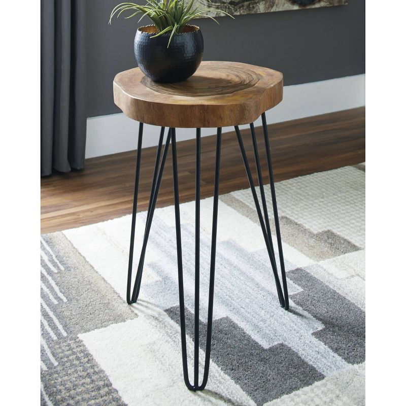 Eversboro Accent Table Brown/Black - Signature Design by Ashley