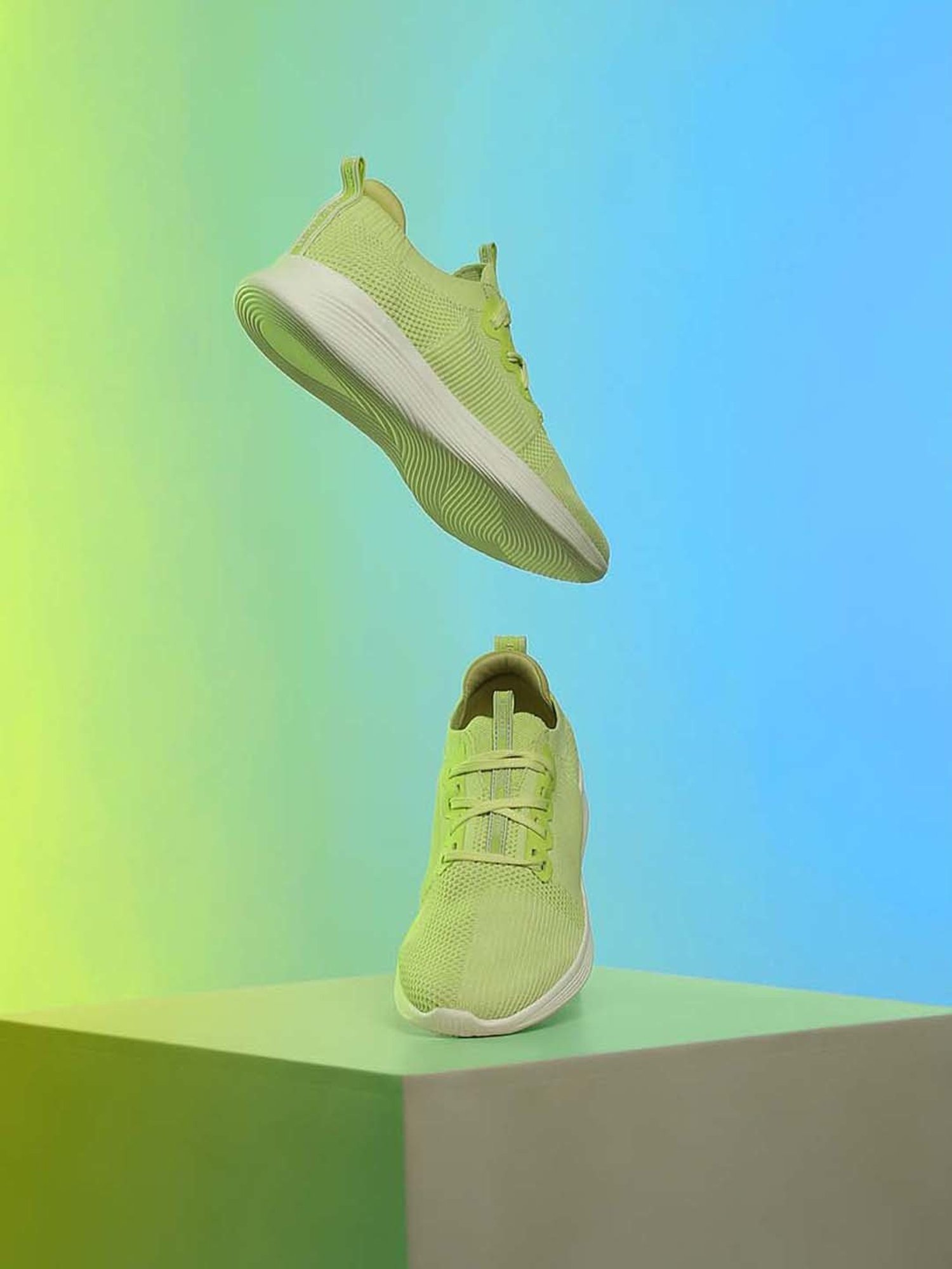 Jack & Jones Men's Sunny Lime Casual Sneakers