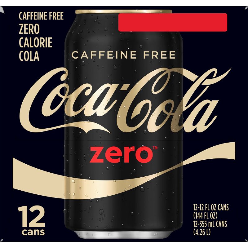 Coca-Cola Zero Caffeine Free - 12pk/12 fl oz Cans