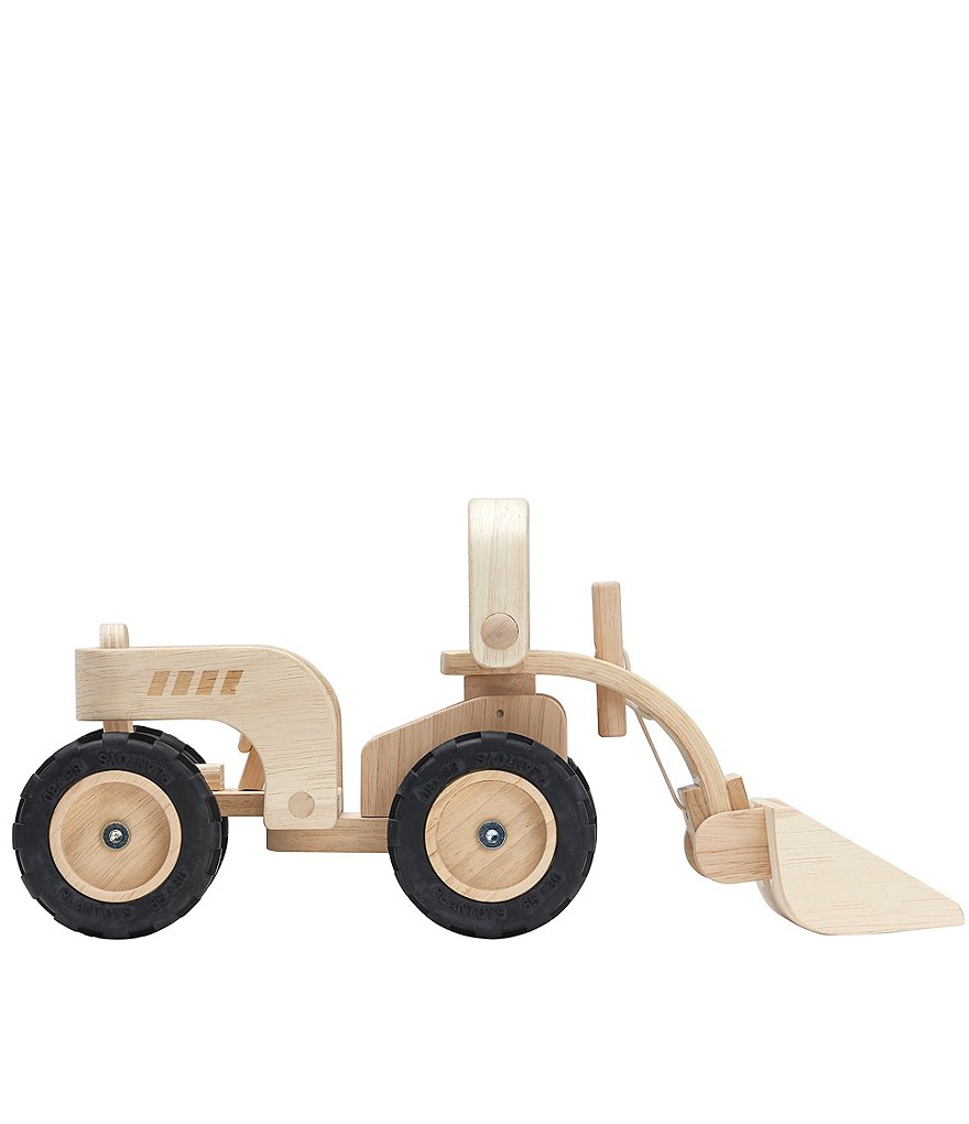 Plan Toys Wooden Toy Bulldozer