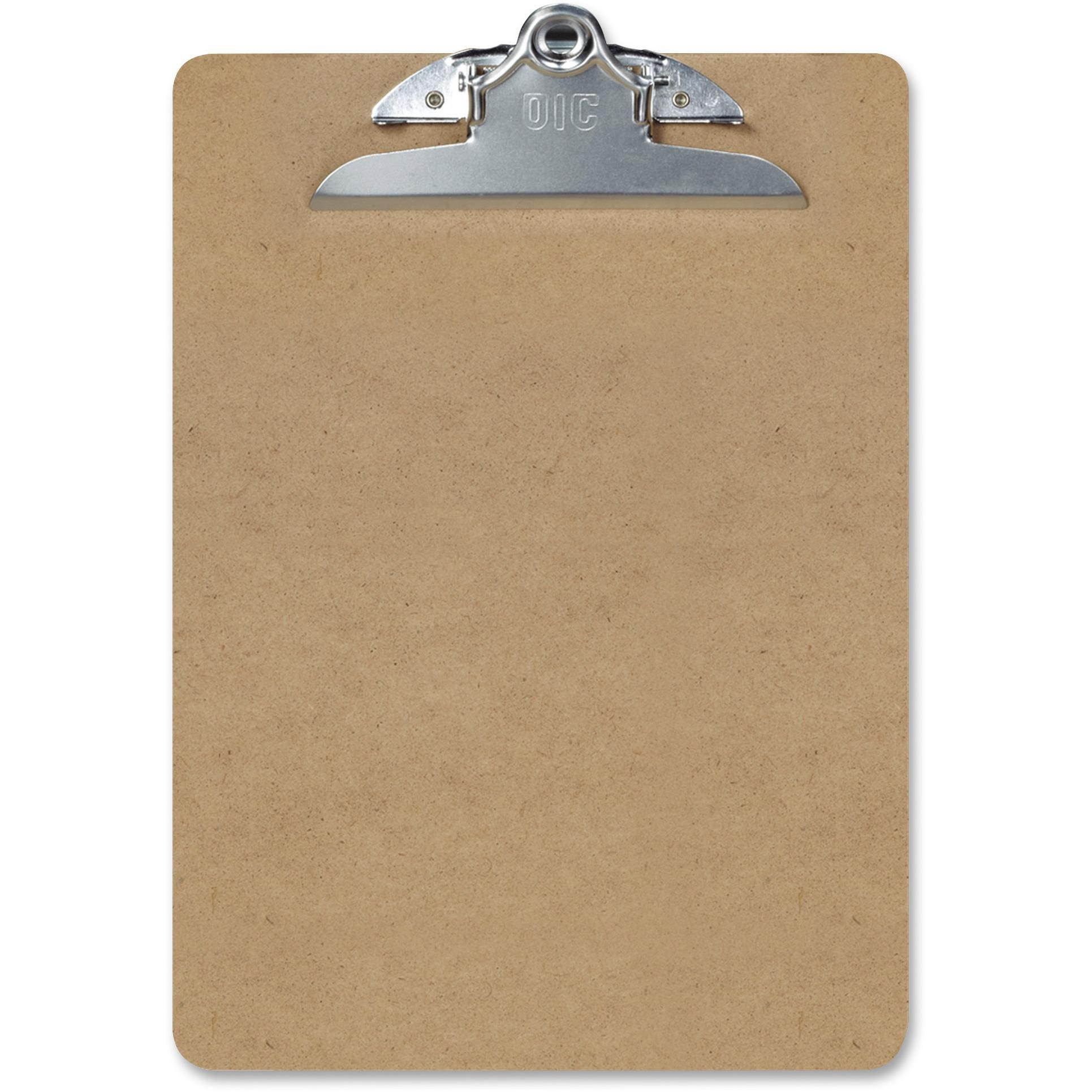 Rec Wood Clipboard Ltr 9"x121-1/2" 3/PK Brown