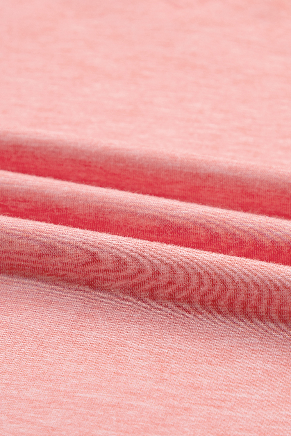 Rose Tan Tulip Sleeve V Neck T-Shirt