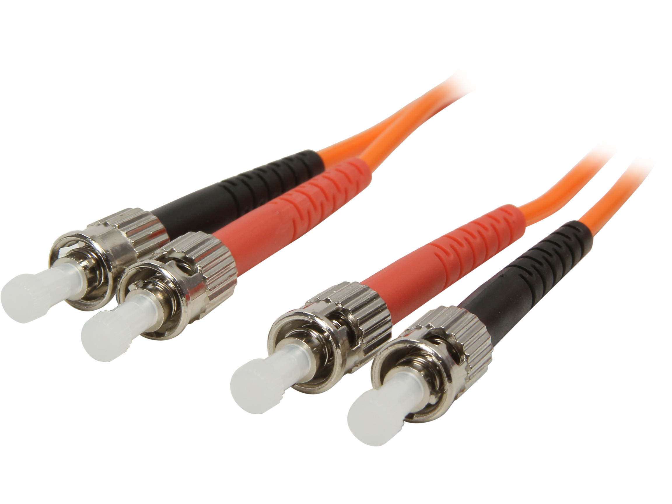 BYTECC MD-ST10 10m MD-ST ST to ST Duplex (2 Strand) Cable, Multi Mode 62.5/125 Standard Zipcore