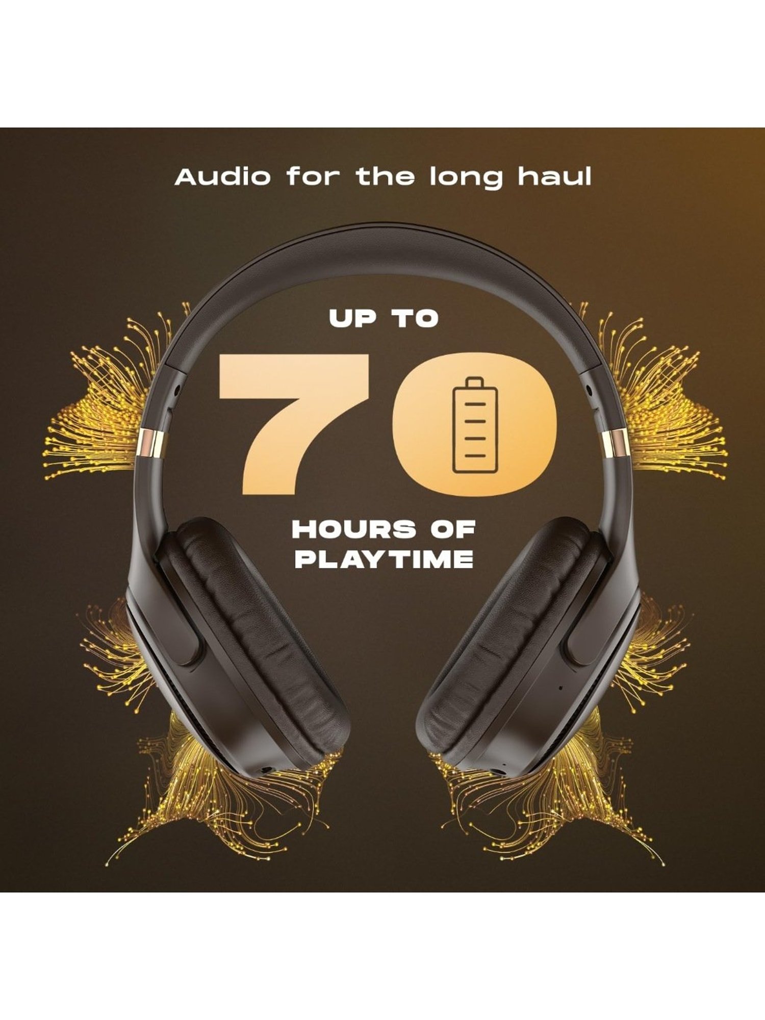 Major IV On Ear Wireless Bluetooth Headphone with Microphone (Black, True Wireless)