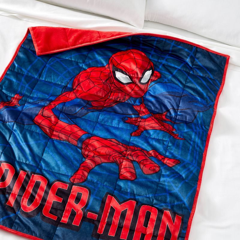Spider-Man Web Walker Weighted Blanket