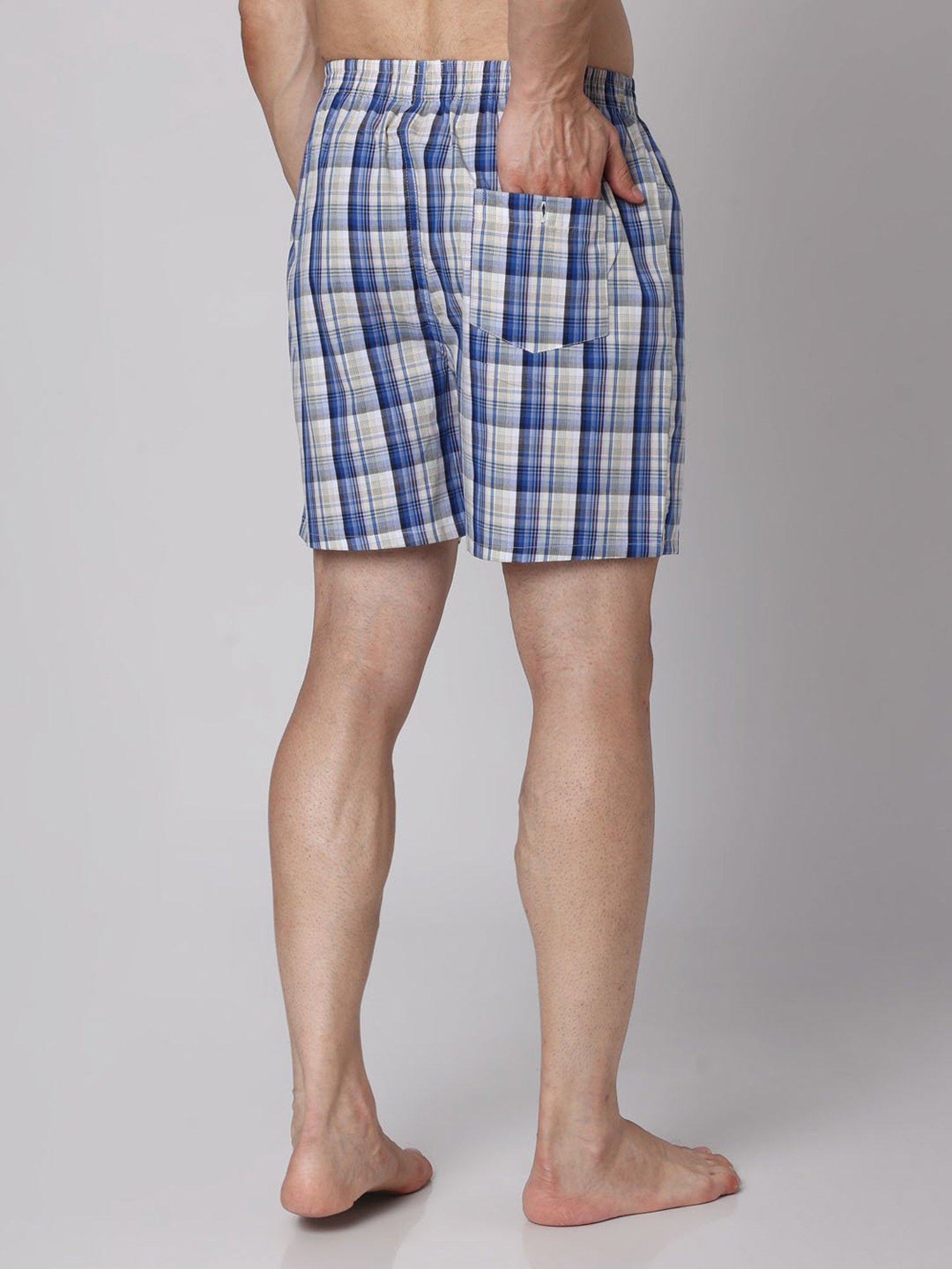 Urban Scottish Multi Cotton Regular fit Print Boxers-Pack of 3