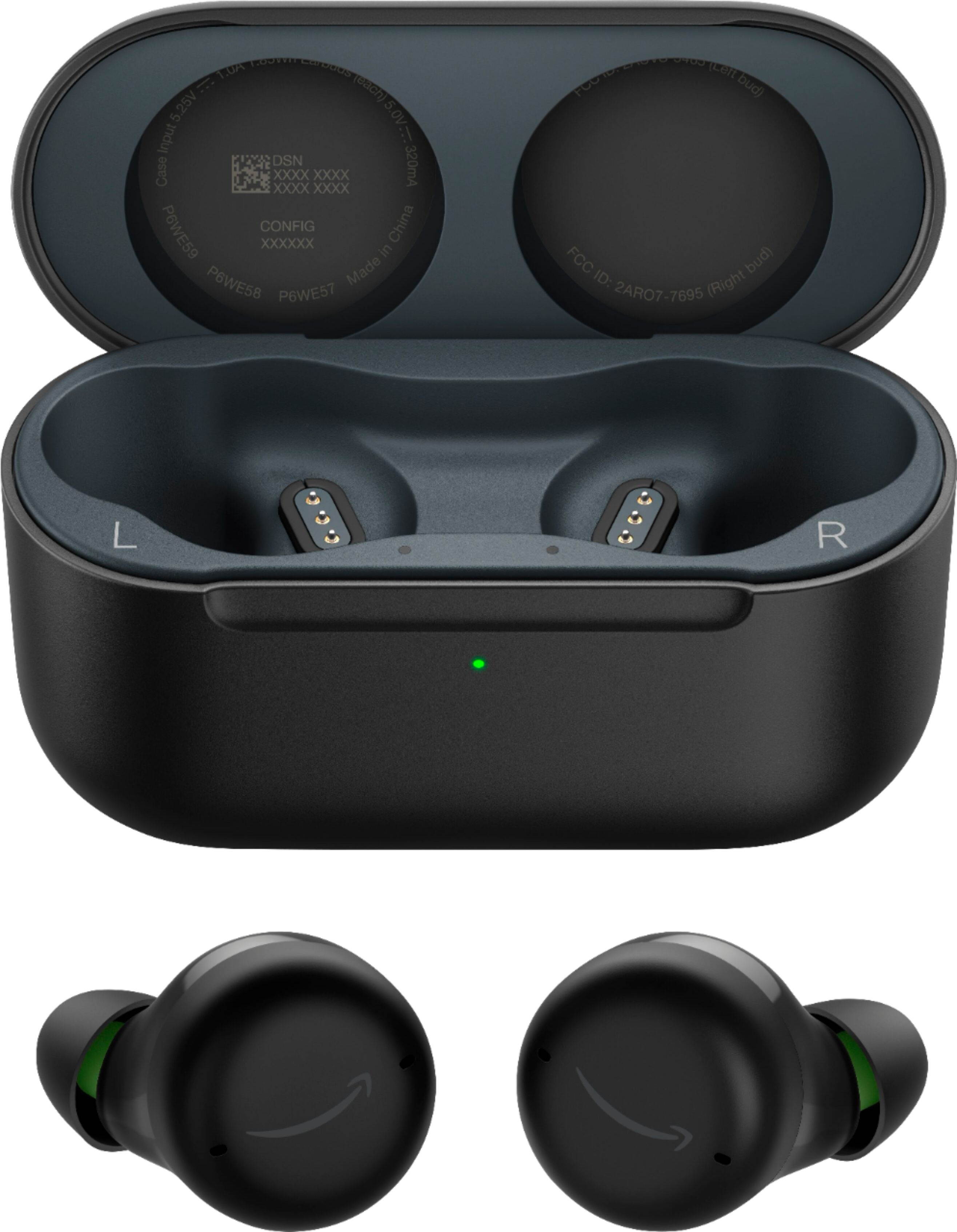 - Echo Buds (2nd Gen) True Wireless Noise Cancelling In-Ear Headphones - BLACK (B085WTYQ4X)