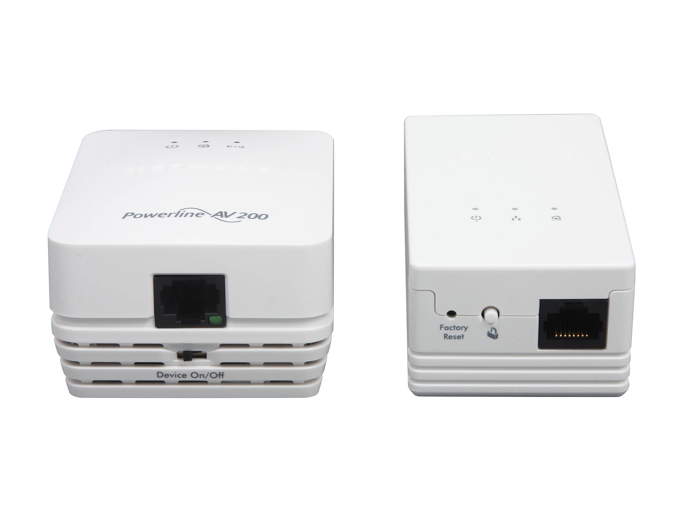 NETGEAR Powerline AV200 Mbps Mini Adapter Kit (XAVB1301), up to 200Mbps