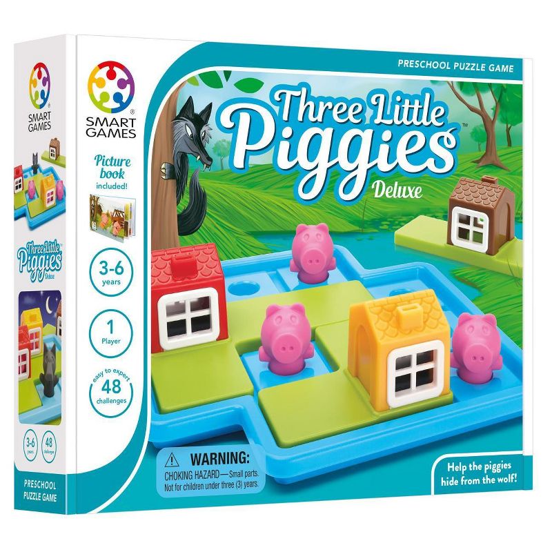 SmartGames Three Little Piggies Game 11pc