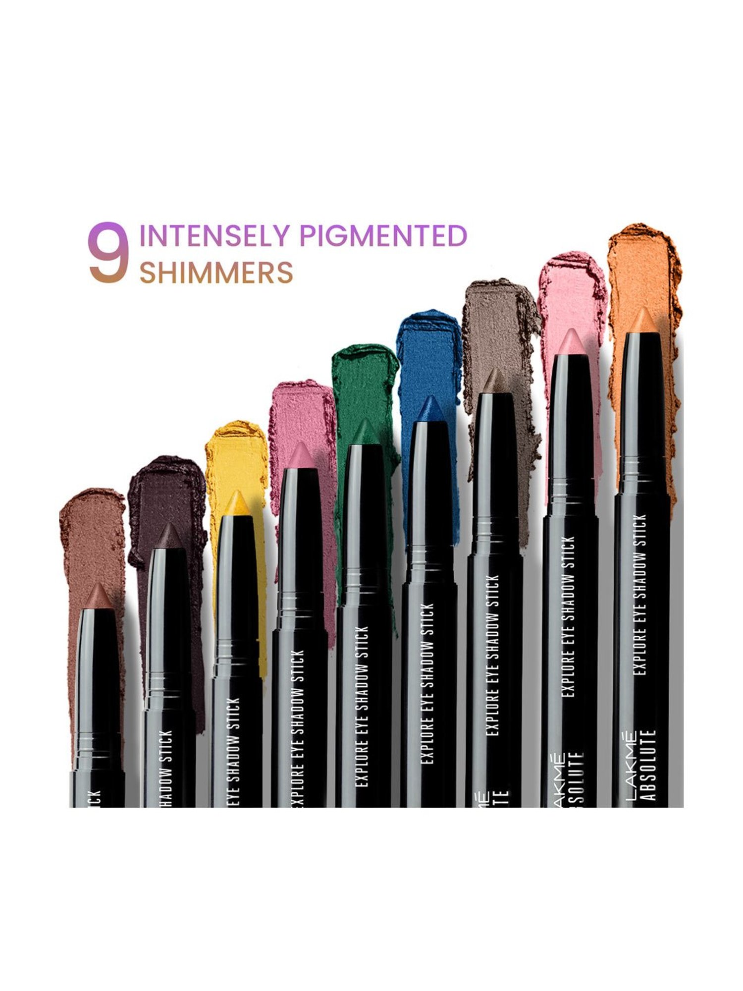 Lakme Absolute Explore Eye Shadow Stick Shimmering Gold - 1.4 gm