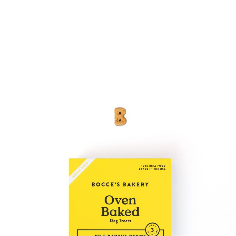 Bocce's Bakery Peanut Butter and Banana Basic Wheat Free Dog Treats - 14oz