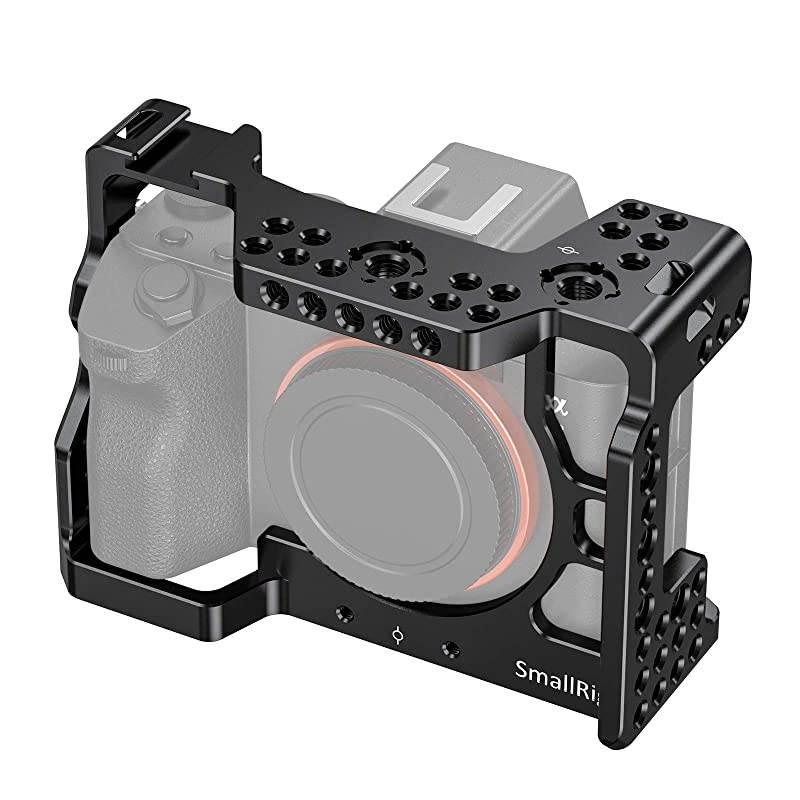 Update  A7RIII A7III Camera Cage for Sony A7RIII A7III Camera ILCE7RM3 A7R Mark III 2087