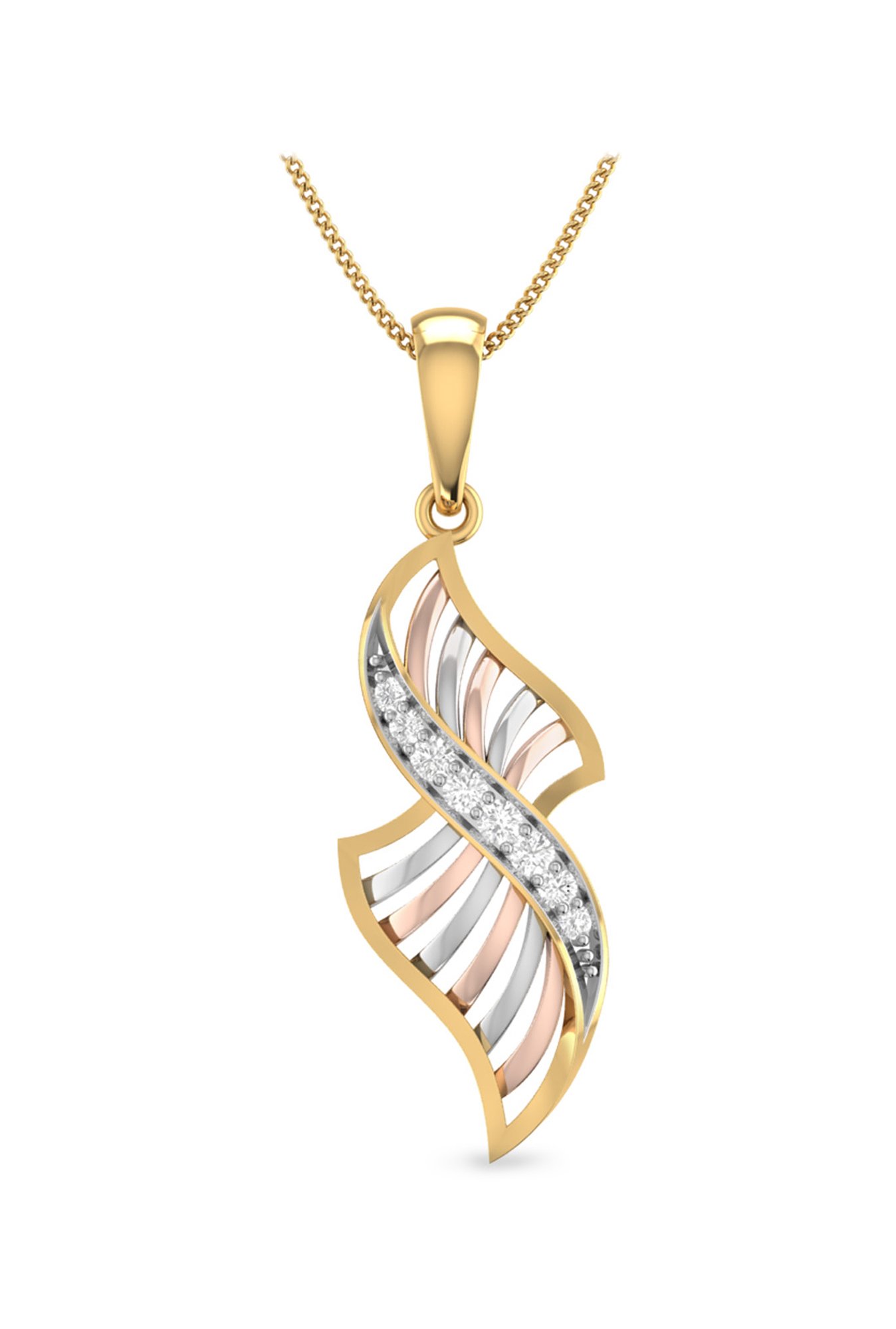 PC Jeweller Cullan 22 kt Gold Pendant without Chain