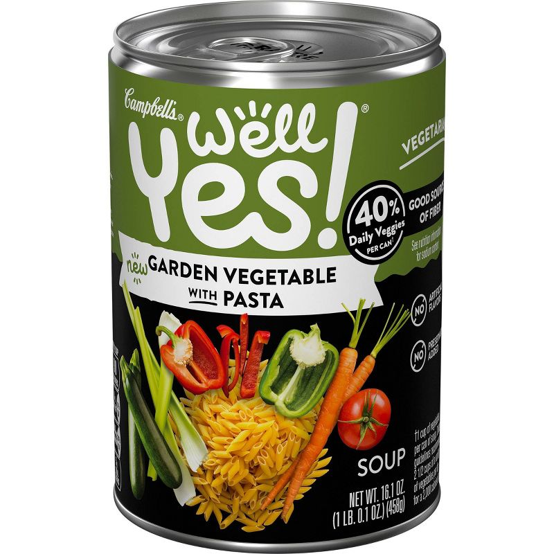 Campbell's Well Yes! Vegetable Noodle Soup Lightly Salted - 16.1oz