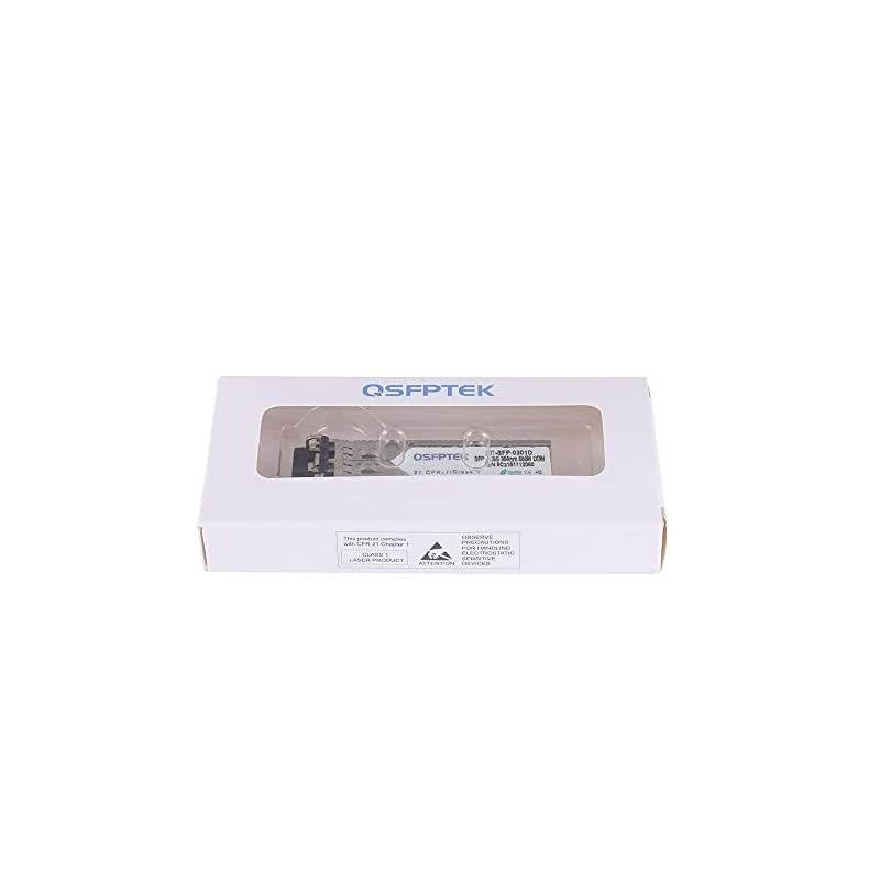 Gigabit SFP Module 1000BASE-SX 850nm DDM Multimode LC Mini-GBIC 1GBase-SR SFP Transceiver for Arista SFP-1G-SX, up to 550m