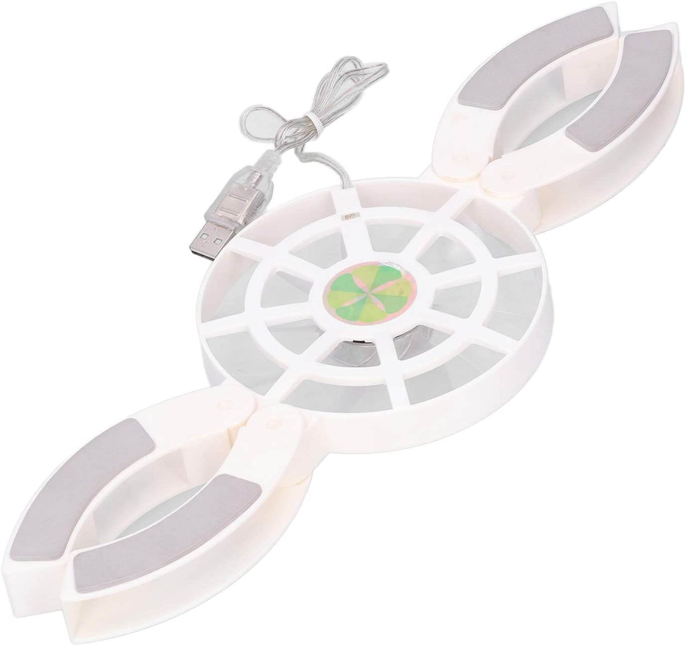 Surebuy Laptop Cooler Pad, USB PC Cooling Base for PC Mac PS4(White, Pisa Leaning Tower Type)