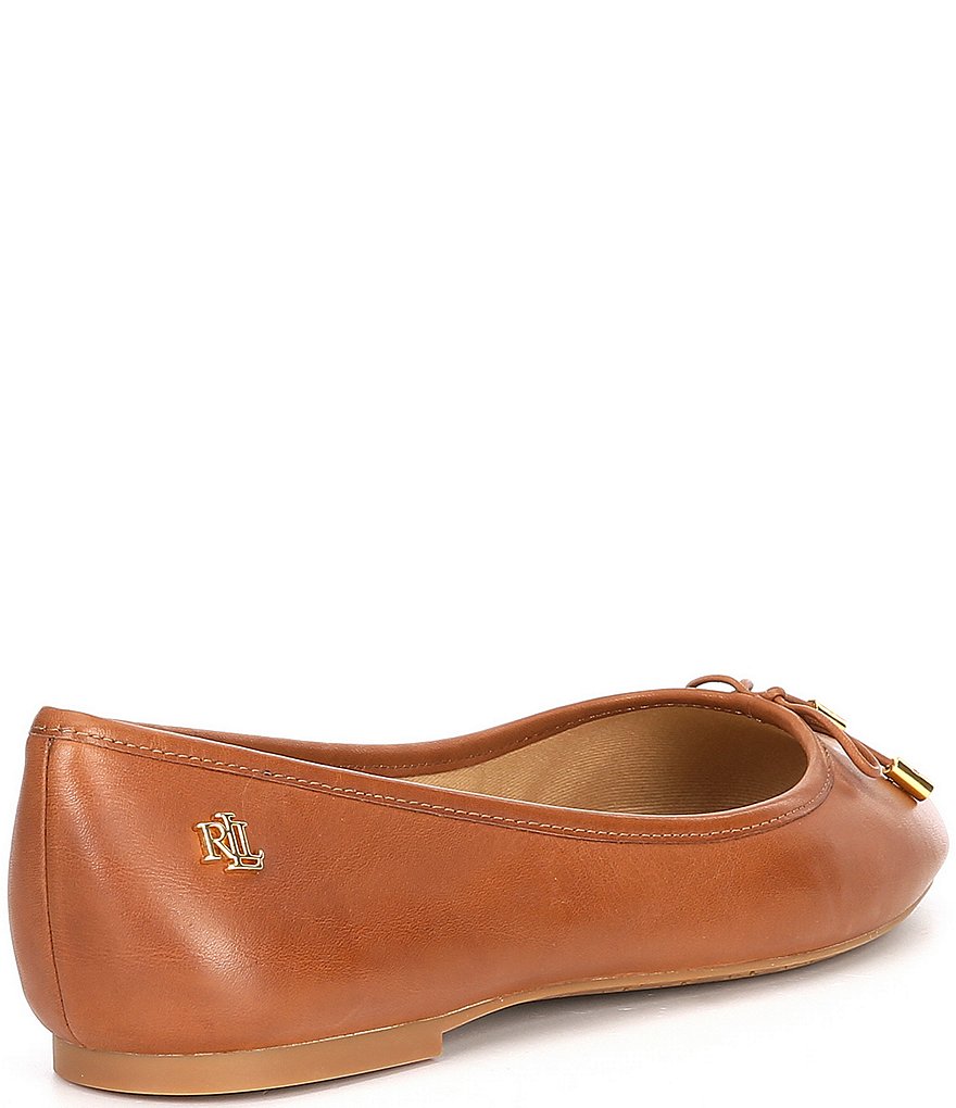 Lauren Ralph Lauren Jayna Bow Detail Flats