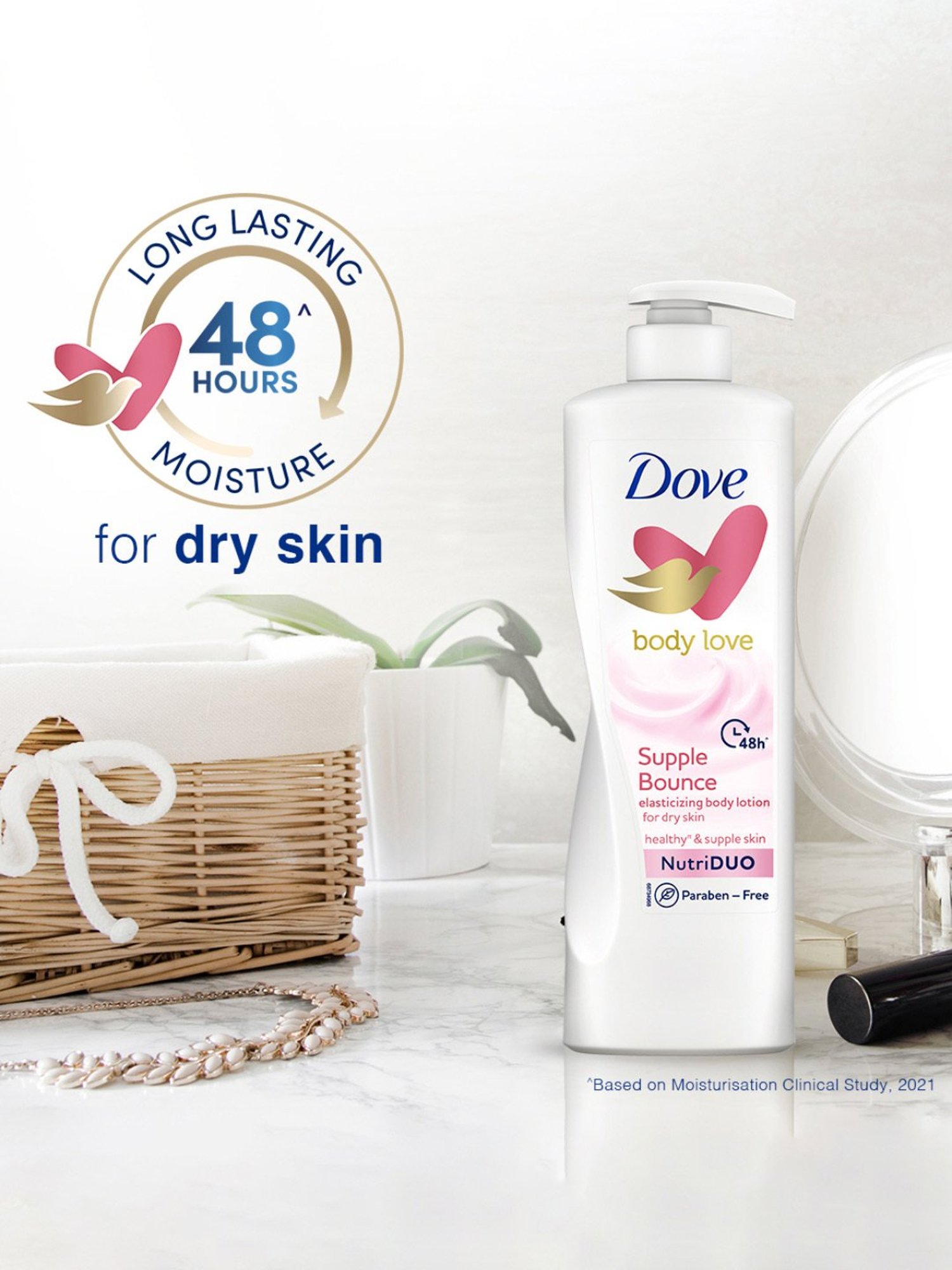 Dove Body Love Supple Bounce Body Lotion - 400 ml