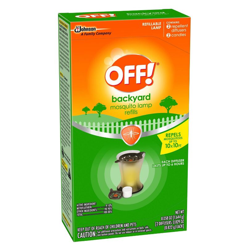 OFF! 2pk Mosquito Lamp Refill
