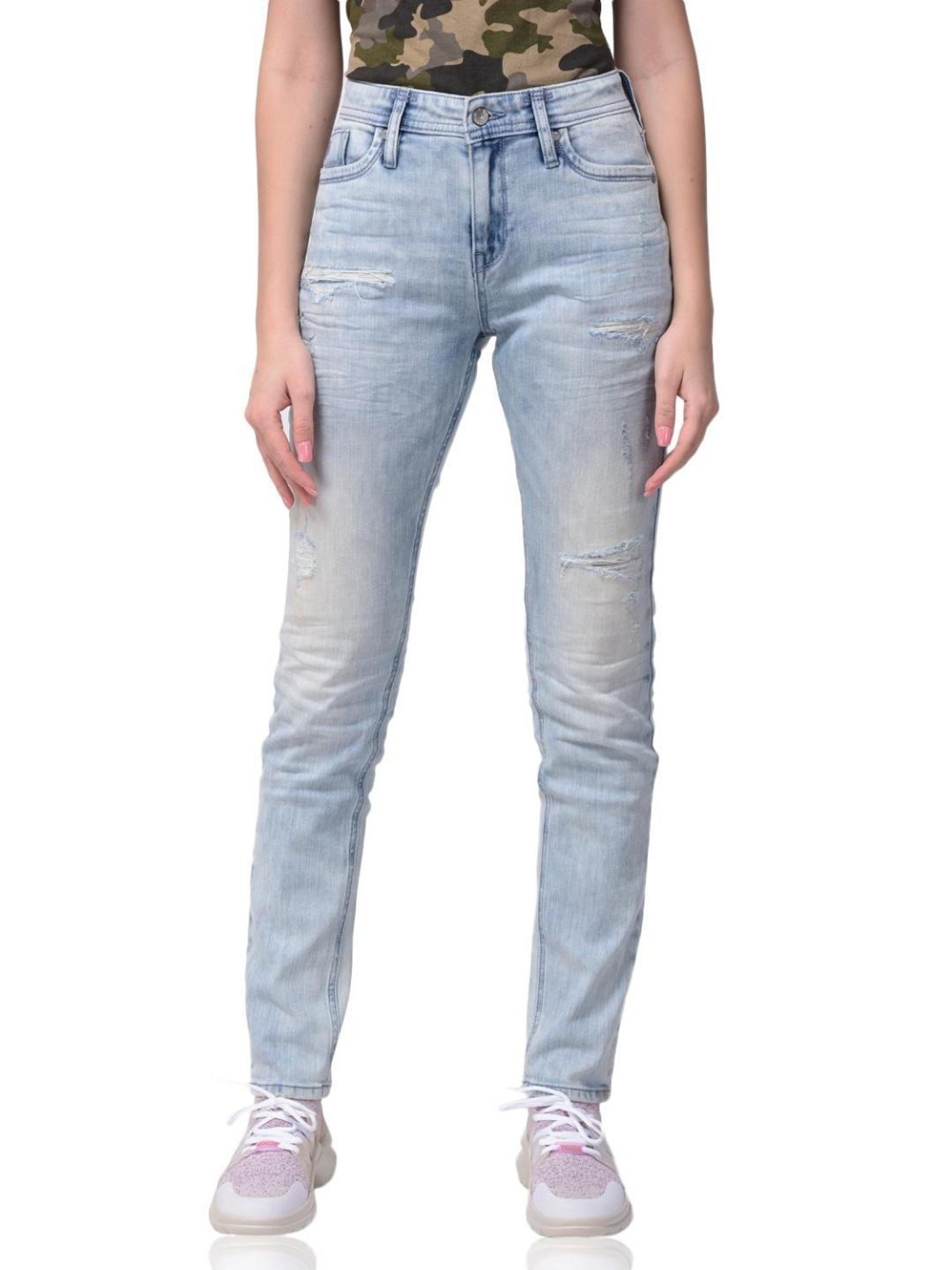 Woodland Light Blue Skinny Fit Jeans