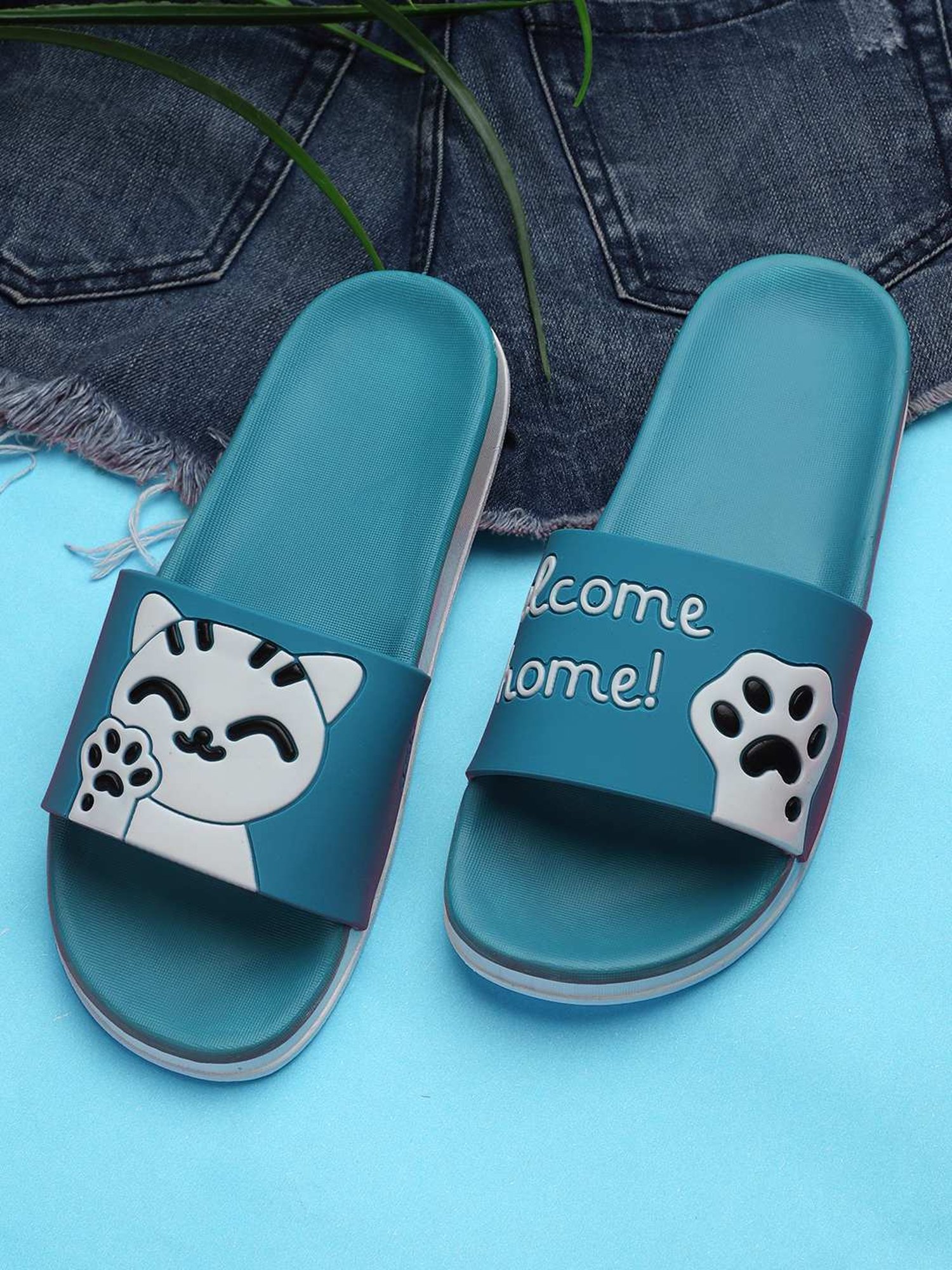 Pampy Angel Women's Blue Casual Sandals