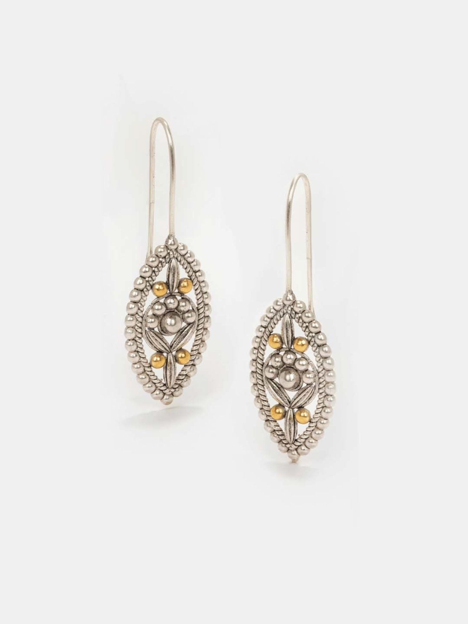Shaya Sanna Huvu Earrings in Dual Plated 925 Silver