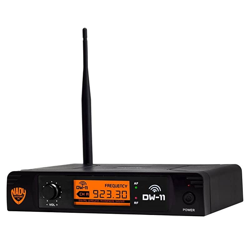 DW11 Digital Wireless Handheld Microphone System Ultralow latency with QPSK modulation XLR and &frac14; outputs UHF range The most affordable true digital system available today