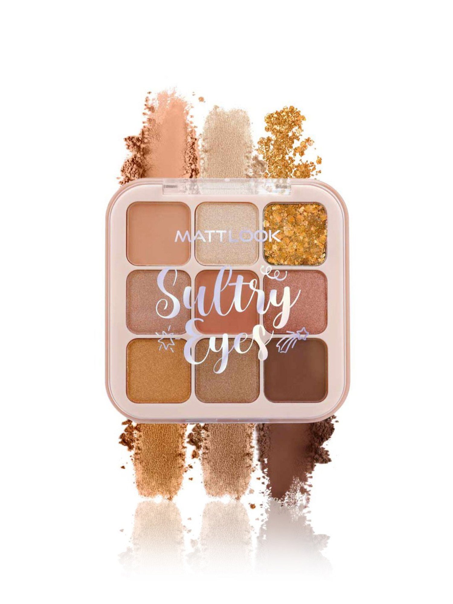 BH Cosmetics 7 Color Shadow Palette Citrine for November - 9 gm