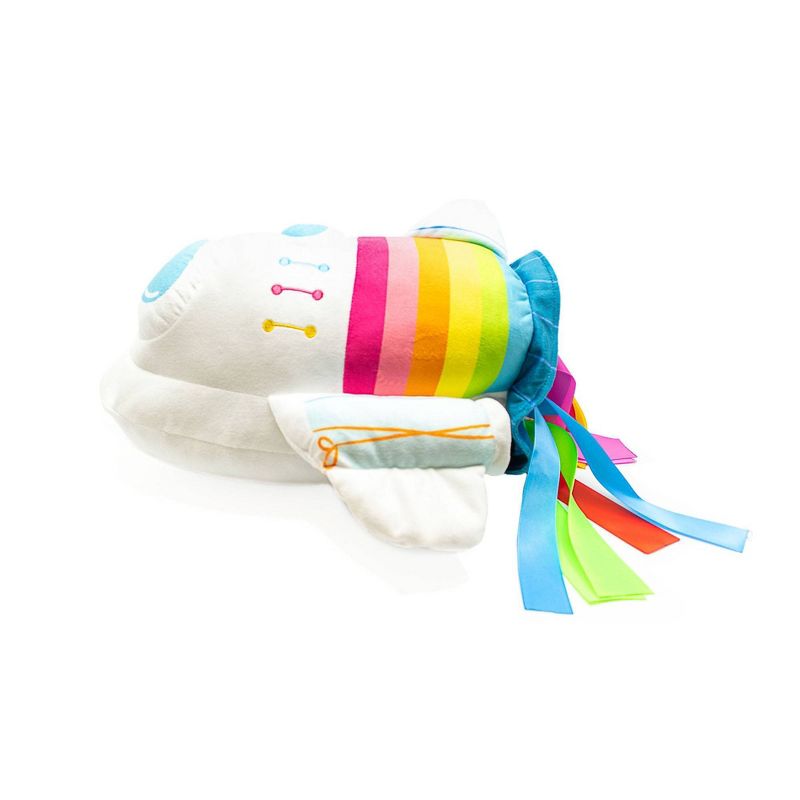 Over the Moon Rocket Pillow Buddy