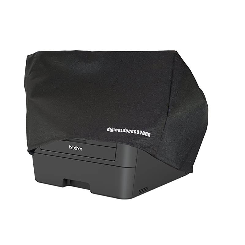 Printer Dust Cover for Brother MFCL2700DW MFCL2710DW MFCL2720DW MFCL2740DW MFCL2750DW DCPL2540DW MFC7860DW Antistatic Water Resistant Heavy Duty Fabric Black