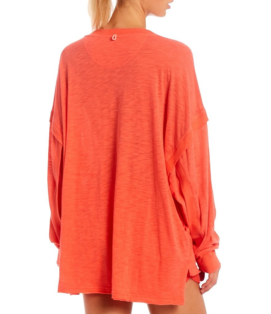 Marc New York Short Sleeve Tie-Dye Jewel Neck Tee