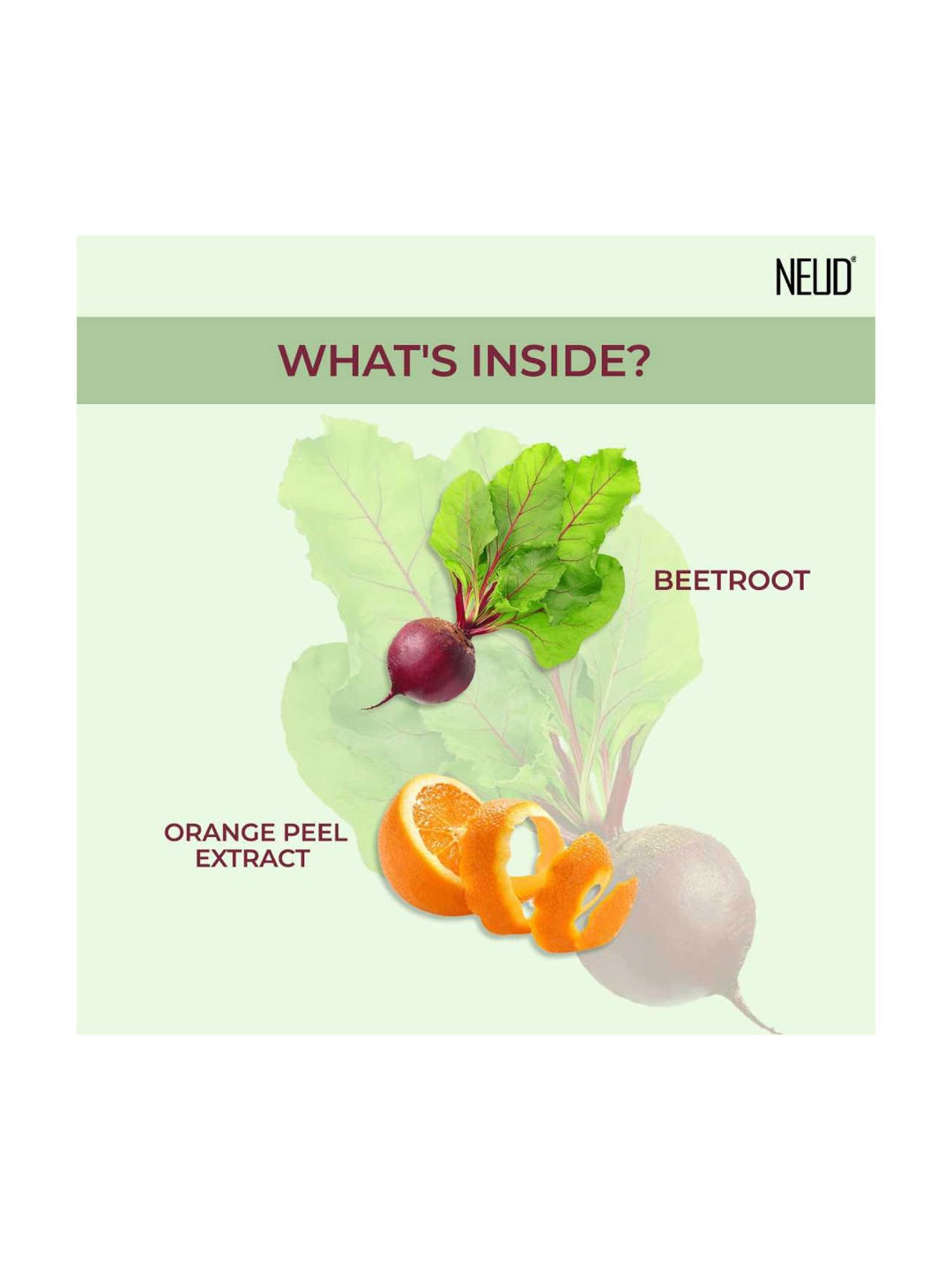 NEUD Beet Root Facial Mist Spray for Glowing & Moisturized Skin - 100 ml Each (Pack of 2)